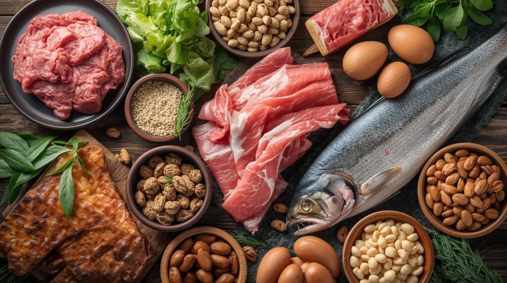 タンパク質と良質な油 イメージ画像